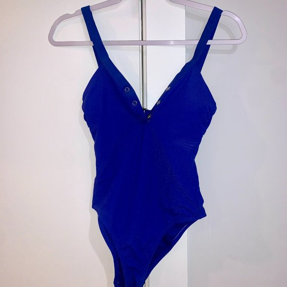 Target Xhilaration Cobalt Blue One Piece - Picture 1 of 2